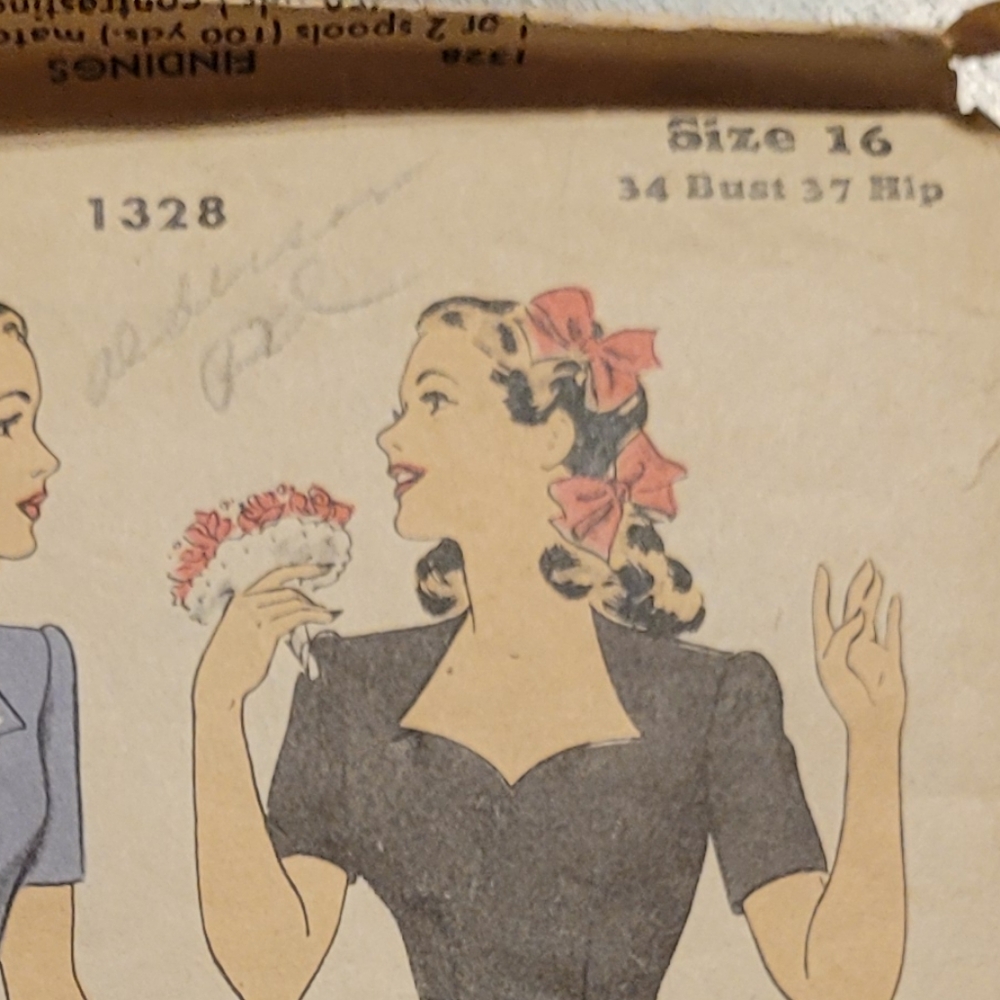 Vintage 1940s Sewing Pattern - Picture 6 of 6